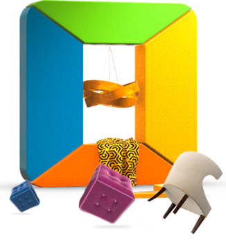 Big loftry logo with some products